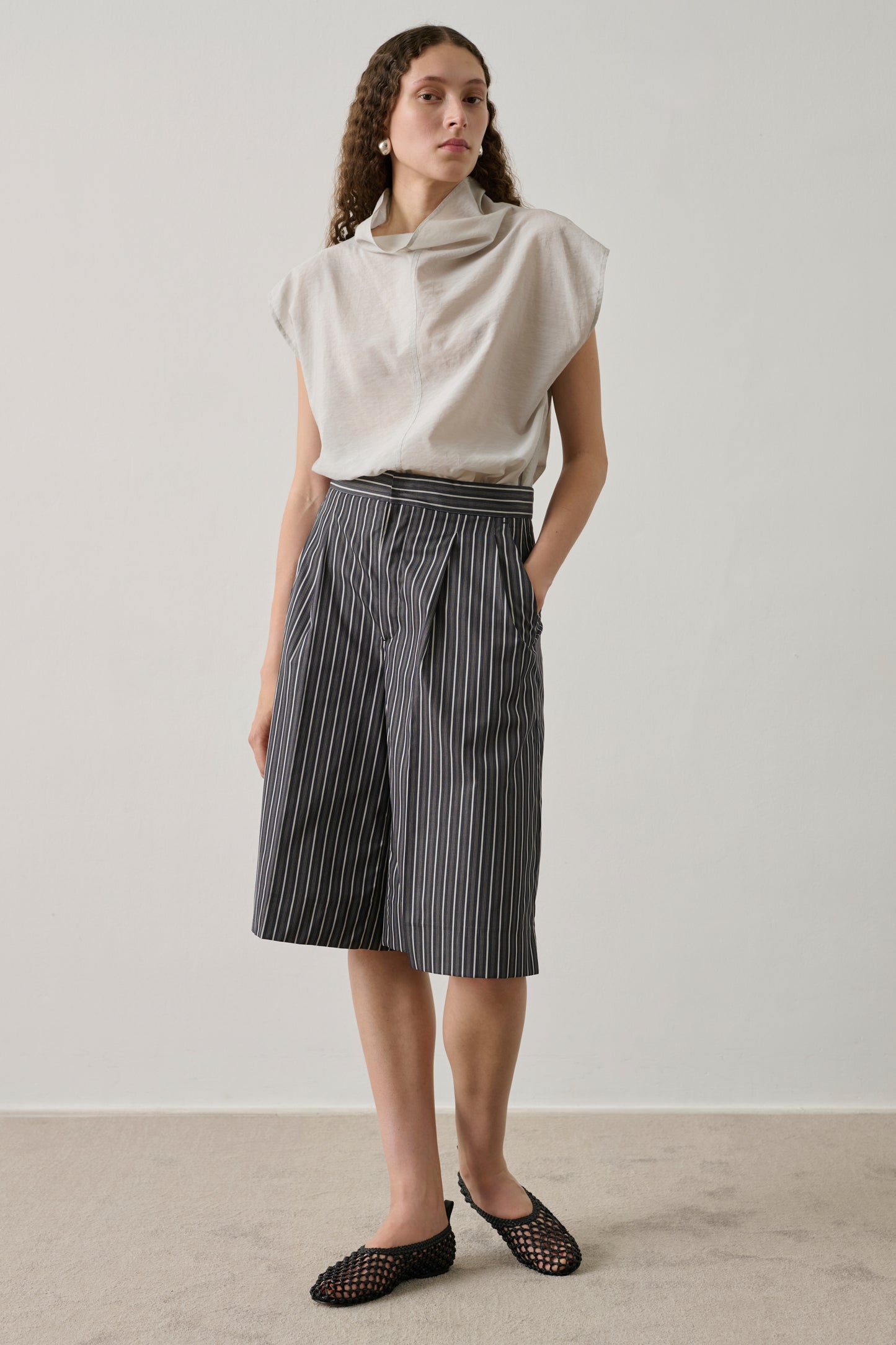 Blouse Izumi - Gris Clair - Femme