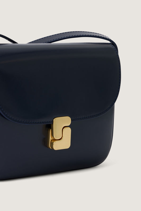 Sac Bellissima Mini - Bleu - Cuir - Femme